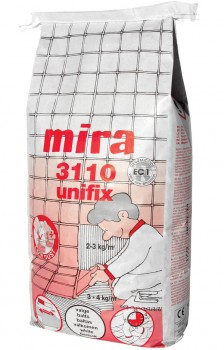 Mira 3110 unifix valge, C2TE S1 5kg - Hansas Plaadimaailm