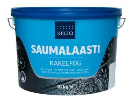 Kiilto vuugitäidis 50 must 10kg - Hansas Plaadimaailm