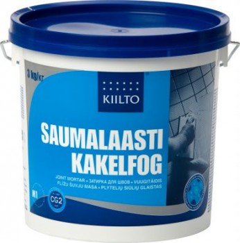 Kiilto vuugitäidis 50 must 3kg - Hansas Plaadimaailm