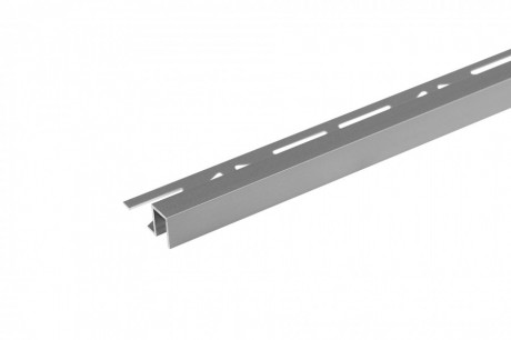 *Anodeeritud P-vaheprofiil PKK1108 11x8mm/2500mm hõbe (62908) - Hansas Plaadimaailm