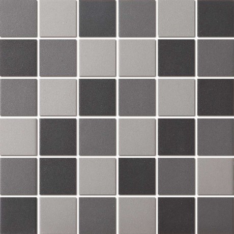LÕPUMÜÜK *UNGLAZED D.GREY MIX SHP019MIX R11 48x48mm - Hansas Plaadimaailm
